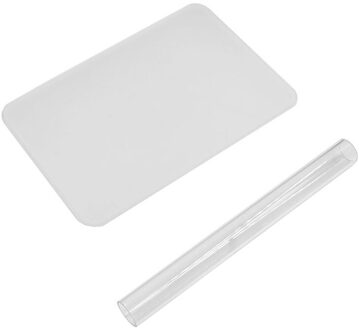 Modder Pad Ultra Lichte Klei Handgemaakte Diy Tool Effen Acryl Roller Wrijven Modder Stok Klei Rolling Sticks 10x15cm Hollow