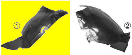 MODDERKUIP LINKS VOOR niet voor DIESEL/XS (voorste deel)
