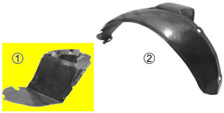 Modderkuip Rechts Voor Voor Aan Onder
