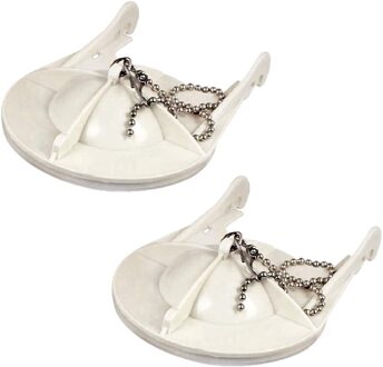 Mode-2 Pack Wc Flapper Vervanging Voor Amerikaanse Standaard 738920-0070A 3-Inch Flapper Montage, Flapper Vervanging Water