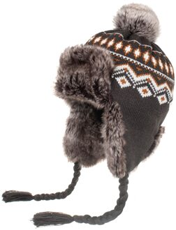 Mode Accessoires Outdoor Winter Neutral Warm Gehoorbescherming Hoeden Herfst Gebreide Wollen Comfortabele Hoed Шапка Женская grijs