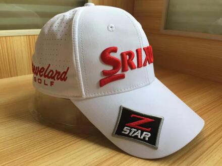 Mode Ademend Golf Hoed Toevallige Hoed, Mannen En Vrouwen Caps Serie wit