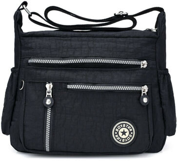 Mode Afdrukken Multifunctionele Schoudertas Outdoor Reizen Handtas Waterdichte Nylon Grote Capaciteit Vrouwen Messenger Bag