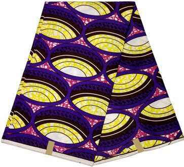 Mode Afrikaanse Echte Wax Nigeriaanse Stof Afrikaanse Wax Ankara Polyester Print Stof