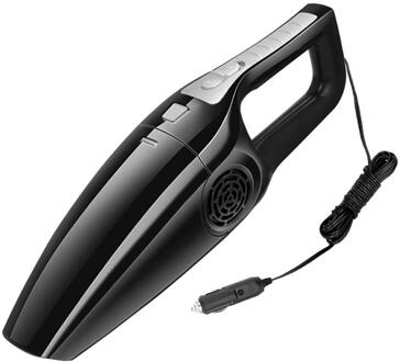 Mode Auto Stofzuiger Draagbare Handheld Auto Mini Stofzuiger Robot 120W Krachtige Auto-interieur Reiniging Nat Droog Dual-Gebruik zwart
