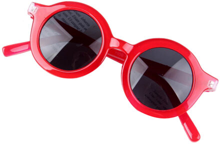 Mode Baby Kids Anti Uv Beschermende Ronde Zonnebril Zonnebril Jongens Meisjes Populaire Solid/Luipaard Strand Zonnebril