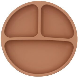 Mode Baby Siliconen Plaat Diner Gerechten Food Grade Siliconen Kinderen Voeden Servies Zachte Siliconen Bpa Gratis Glimlach Gezicht Bourgondië