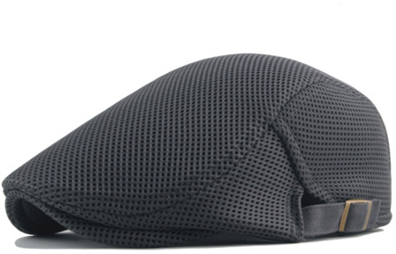 Mode Baret Golf Cap Vrouwen Mannen Outdoor Golf Cap Zweet-Absorberende Verstelbare Mesh Sport Baseball Cap Toeristische Hoed Golf hoed Unisex grijs