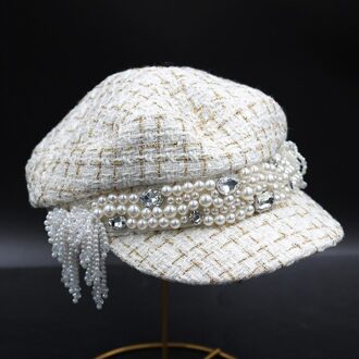 Mode Barokke Paleis Stijl Gekleurde Bloemen En Vogels Strass Bloemen Parel Hoed Dames Party Reizen Hoed Pet 249 3