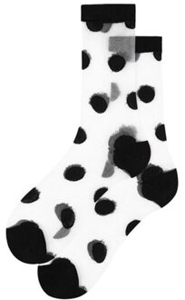 Mode Cassie Glas Zijden Sokken Ultradunne Transparante Crystal Kant Fabulous Elastische Dames Zomer Sokken donker spots