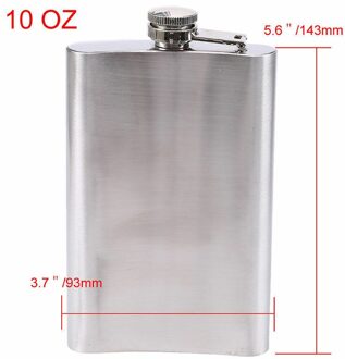 Mode Creatieve Sales Rvs Heupfles Liquor Alcohol Whiskey Pocket Wijn Fles 7 8 10 Oz 10oz