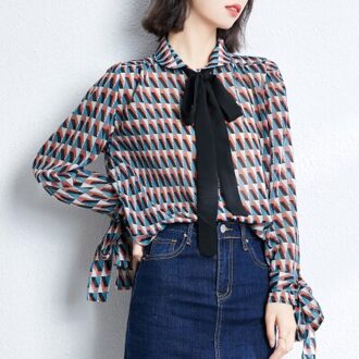 Mode Dames Plaid Shirt Tops Lange Mouwen Vrouwen Geborduurde Shirt Pure Flanel Shirt Blouse Vrouwen Shirts Vrouwen Tops