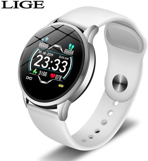 Mode Digitale Horloge Vrouwen Sport Mannen Horloges Elektronische Led Mannelijke Dames Polshorloge Voor Vrouwen Mannen Klok Vrouwelijke Polshorloge wit