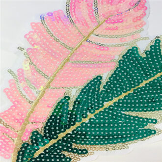 Mode Diy Applique Borduurwerk Applique Kostuum Decoratie Dimensionale Decal Kraal Stuk Veer