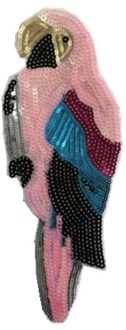 Mode DIY Applique Handdoek Borduren Applique Kostuum Decoratie Dimensionale Vogel Patch