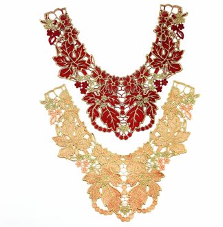 mode DIY applique Water oplosbare borduurwerk kostuum decoratie nekband Kleurrijke decals accessoires 2