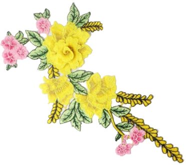 mode DIY applique Water oplosbare borduurwerk kostuum decoratie patch Kleurrijke decals accessoires 5