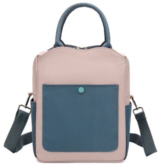 Mode Draagbare Lunch Tas Thermische Geïsoleerde Lunch Box Tote Koeler Handtas Bento Pouch Diner Container School Voedsel Opslag L-lotus