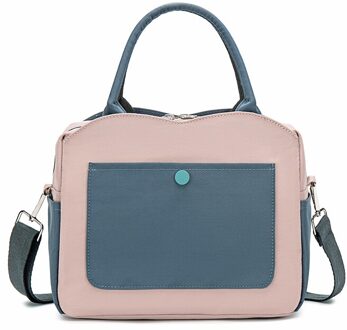 Mode Draagbare Lunch Tas Thermische Geïsoleerde Lunch Box Tote Koeler Handtas Bento Pouch Diner Container School Voedsel Opslag M-lotus