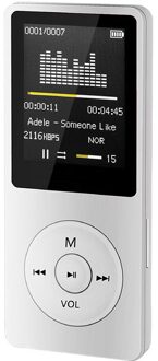 Mode Draagbare MP3 MP4 Player Lcd-scherm Fm Radio Video Games Movie Kids #1209 WH