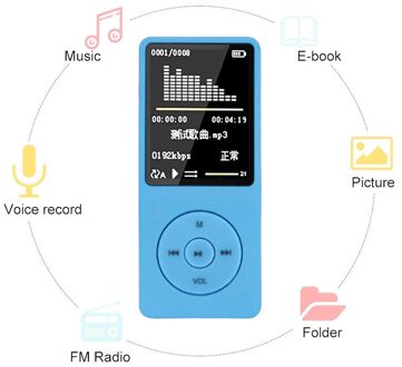 Mode Draagbare MP3 Player Lcd-scherm Fm Radio Video Games Movie
