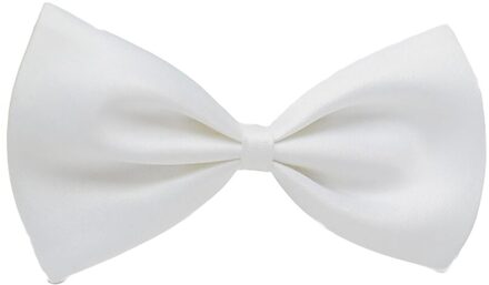 Mode Effen Kleur Baby Kids Tie Verstelbare Stropdas Bowtie Party Fotografie Props wit