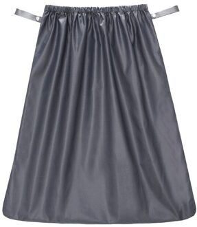 Mode Effen Kleur Luier Tas Oxford Doek Elastische Draagbare Waterdichte Draagbare Emmer Prullenbak Liner grijs