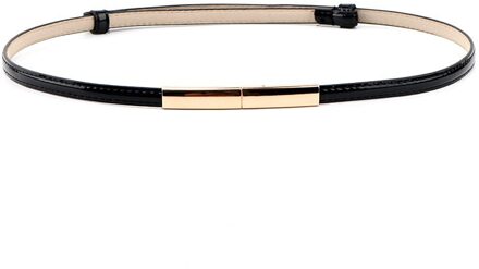 Mode Elastische Vrouwen Riemen Riem Dunne Skinny Dames Jurk Decoratieve Taille Leer Vrouwelijke Riemen B