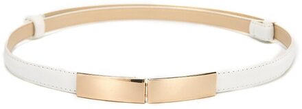 Mode Elastische Vrouwen Riemen Riem Dunne Skinny Dames Jurk Decoratieve Taille Leer Vrouwelijke Riemen