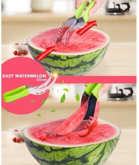 Mode Gemak Watermeloen Snijmachines Server Cutter Corer Scoop Rvs Tool Plastic Handvat Beschikbaar Lengte 25Cm Multipurpose