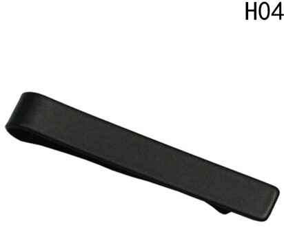 Mode Gentleman Slim Kraag Rvs Tie Clip Zwart Zilver Metalen Stropdas Tie Bar Mannen Kleding Accessoires 04