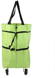 Mode Gevouwen Winkelwagen Draagbare Bagage Wagen Gevouwen Sleepboot Zak Inklapbare Winkelwagentje Groenten Organizer Trolley Auto