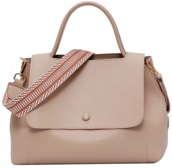 Mode Gewoon Pu Lederen Crossbody Tas Voor Vrouwen Winter Effen Kleur Schouder Tas Dame Keten Reizen Kleine Handtas Beige