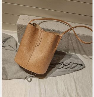 Mode Grote Capaciteit Handtas Vrouwen Schoudertas Mode Zwervers Tote Pu Leer Toevallige Vrouwen Emmer Zakken bt864brown