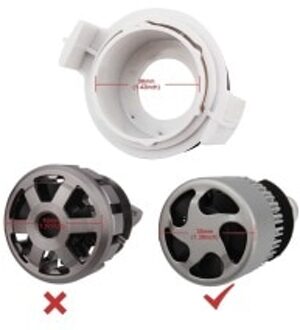 Mode H7 Retainer Houder voor BMW E46 3 Serie 1998-2005 HID LED Koplamp Conversie H7 Retainer Holder Adapters