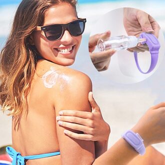 Mode Hand Sanitzer Dispenser Polsband Wearable Handdesinfecterend Dispenser Doseren Pompen Zeepdispenser Cocina Accesorio