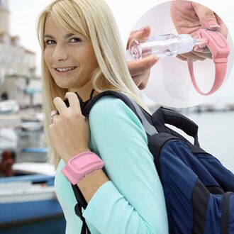 Mode Hand Sanitzer Dispenser Polsband Wearable Handdesinfecterend Dispenser Doseren Pompen Zeepdispenser Cocina Accesorio