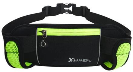 Mode Hip Riem Tassen Running Bag Polyester Camping Toerisme Satchel Headset Taille Zakken Bergbeklimmen Run Katoen Op Voet fruit groen