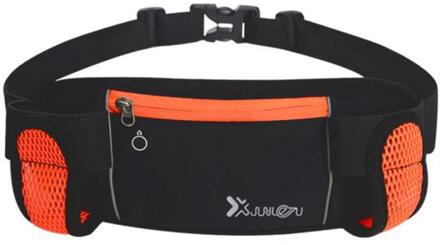 Mode Hip Riem Tassen Running Bag Polyester Camping Toerisme Satchel Headset Taille Zakken Bergbeklimmen Run Katoen Op Voet oranje