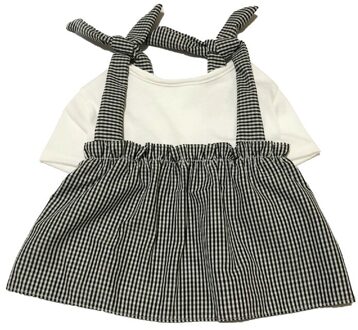 Mode Hond Jurk Voor Kleine Middelgrote Honden Bee Borduurwerk Hond Rok Franse Bulldog Kleding Plaid Huisdieren Kostuums A168