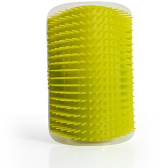 Mode Katten Borstel Hoek Kat Massage Self Grooming Kam Borstel Kat Wrijft Het Gezicht Met Een Kriebelend Kam Kat Huisdier producten licht groen