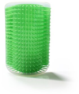 Mode Katten Borstel Hoek Kat Massage Self Grooming Kam Borstel Kat Wrijft Het Gezicht Met Een Kriebelend Kam Kat Huisdier producten rood