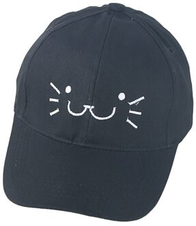 Mode Kinderen Baseball Hoed Rand Cowboy Zonnebrandcrème Zonnebrandcrème Baseball Hoed Cap Mode Leisure Cozy Delicate zwart