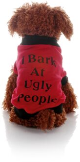 Mode Kleding Hond Katten T-shirt Brief Print Grappige Zomer T-shirt Sweatshirt Voor Huisdieren Puppies Kleine Honden