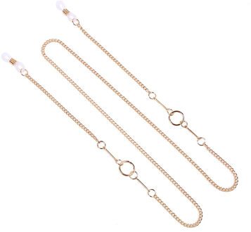 Mode Kralen Brillen Chain Dames Zonnebril Ketting Metalen Brillen Houder Lanyards Glazen Retainer Strap Accessoires BZ1360
