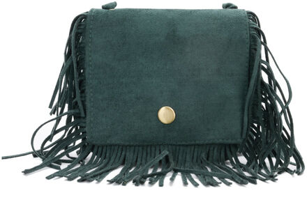 Mode Kwastje Mini Messenger Bag Kids Meisjes Handtassen Portemonnee Kinderen Schoudertassen groen