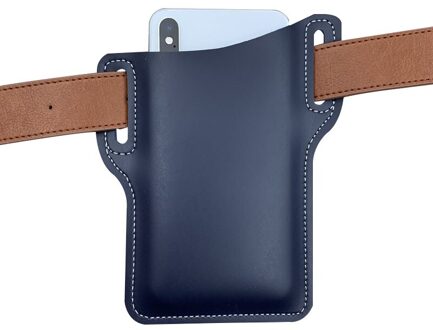 Mode Lederen Riem Loop Mannen Mobiel Loop Holster Case Riem Taille Tas Rekwisieten Lederen Portemonnee Telefoon Portemonnee 07