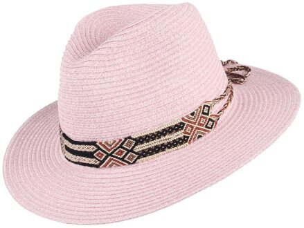 Mode Lente Zomer Hoeden Voor Mannen Retro Nationale Stijl Panama Top Hoed Bescherming Zon Strooien Hoed Heren Zomer Hoeden roze