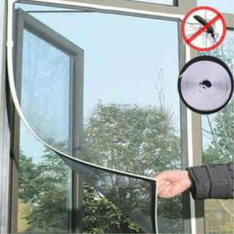 Mode Magnetische Mesh Deur Gordijn Snap Netto Guard Mosquito Fly Insect Insect Screen 150X130CM