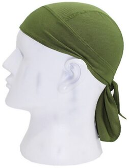 Mode Mannen Cool Beanie Snood Piraat Hoed Workout Fietsen Fiets Magic Hoofdband Quick Dry Bandana Hoeden Lxh groen